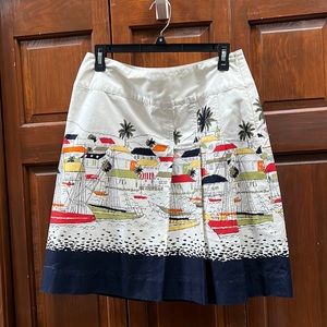 Eddie Bauer Nautical-themed Skirt